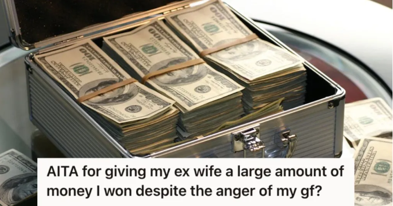 Man Won The Lottery And Wanted To Give His Ex-Wife A Share, But His Current Girlfriend Threatened To Break Up With Him If He Did