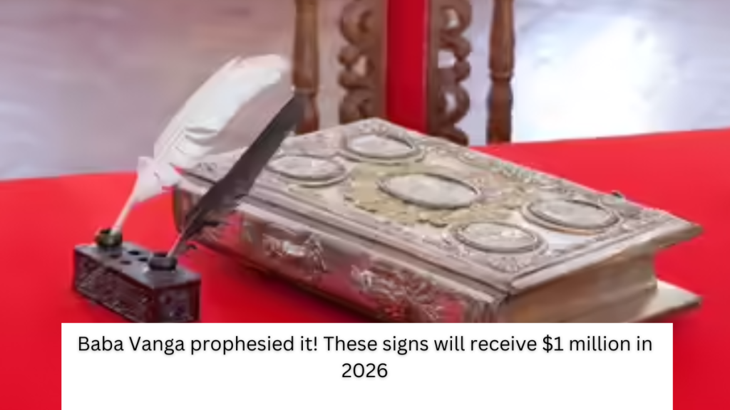 Baba Vanga prophesied it! These signs will receive $1 million in 2026 — 3 signs that have already come true. … See more