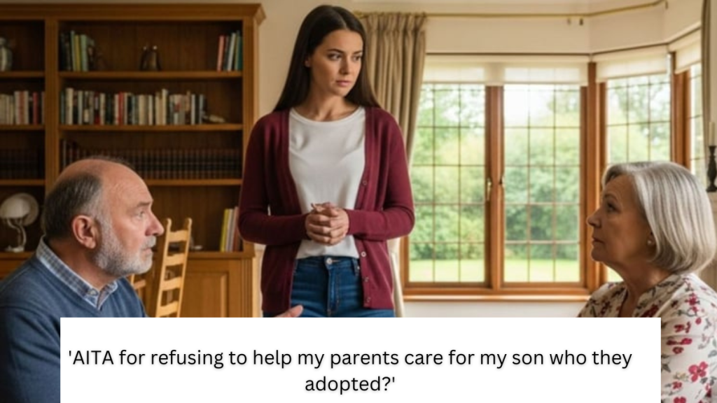 ‘AITA for refusing to help my parents care for my son who they adopted?’