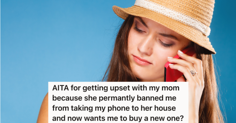 Teenage Girl’s Dad Gives Her A Cell Phone, But Her Mom Won’t Let Her Bring It To Her House Because She Thinks It’ll Distract Her