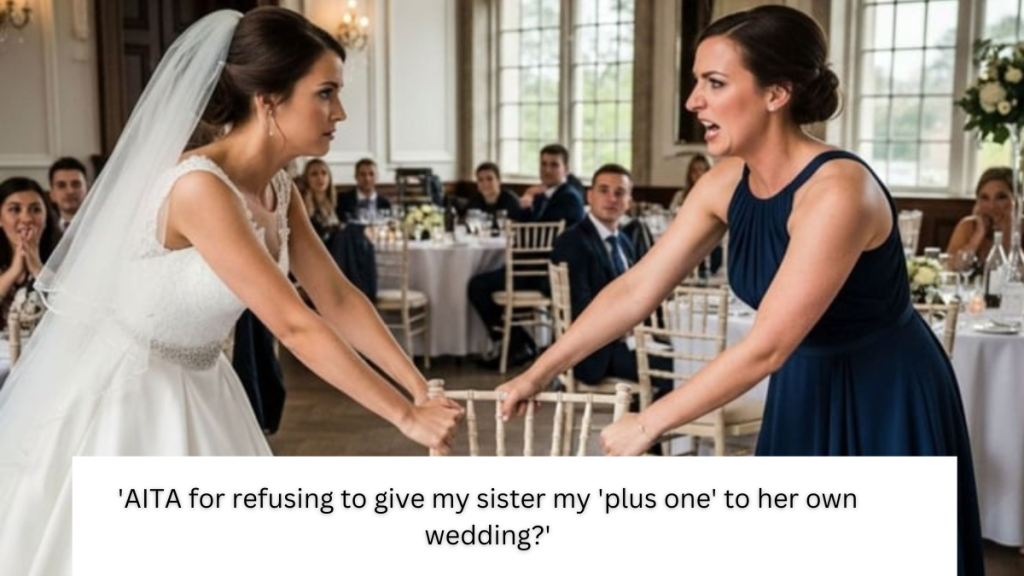 ‘AITA for refusing to give my sister my ‘plus one’ to her own wedding?’