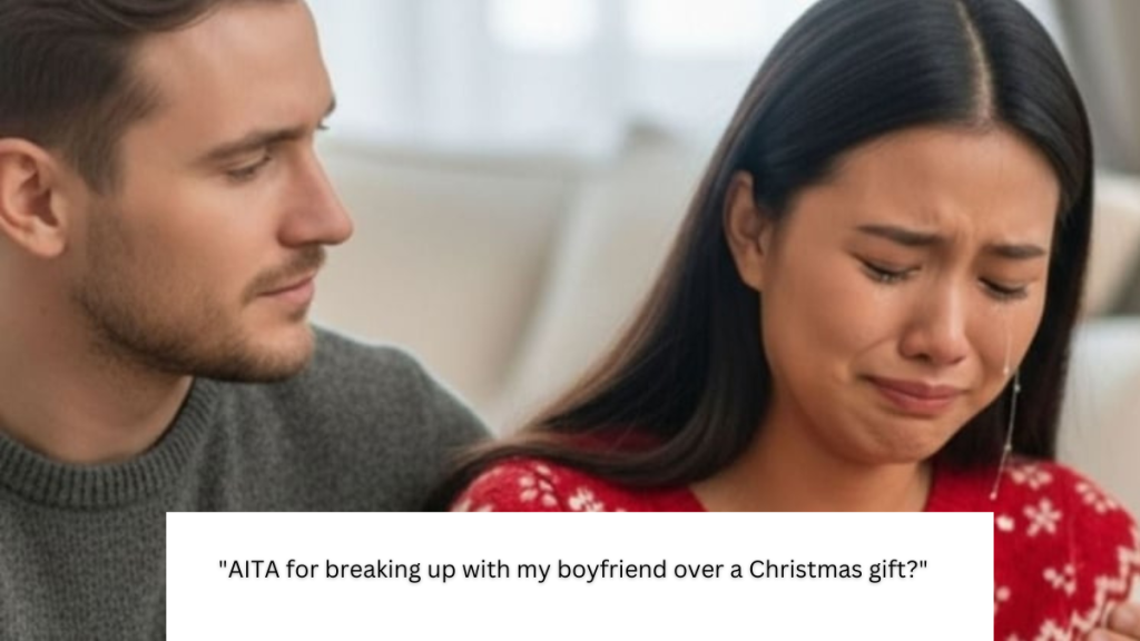 ‘AITA for breaking up with my boyfriend over what he got me for Christmas?’ UPDATED 2X