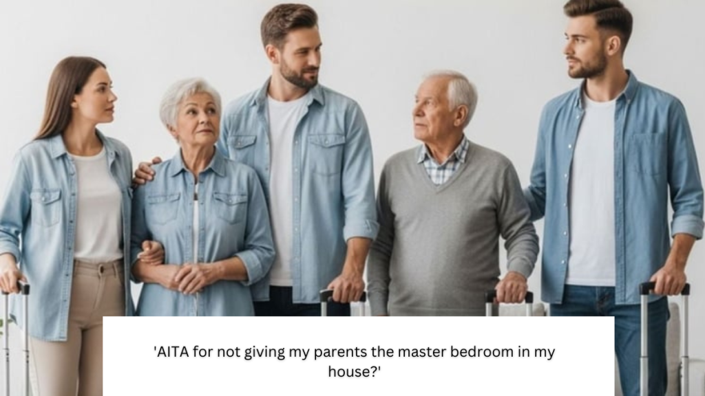 ‘AITA for not giving my parents the master bedroom in my house?’