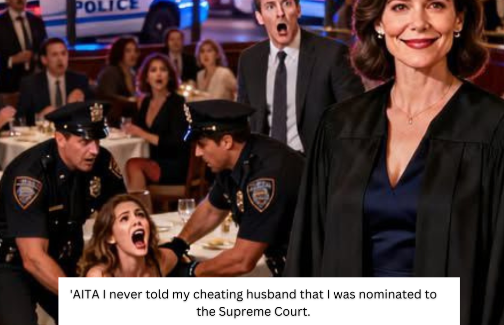 I never told my cheating husband that I was nominated to the Supreme Court.